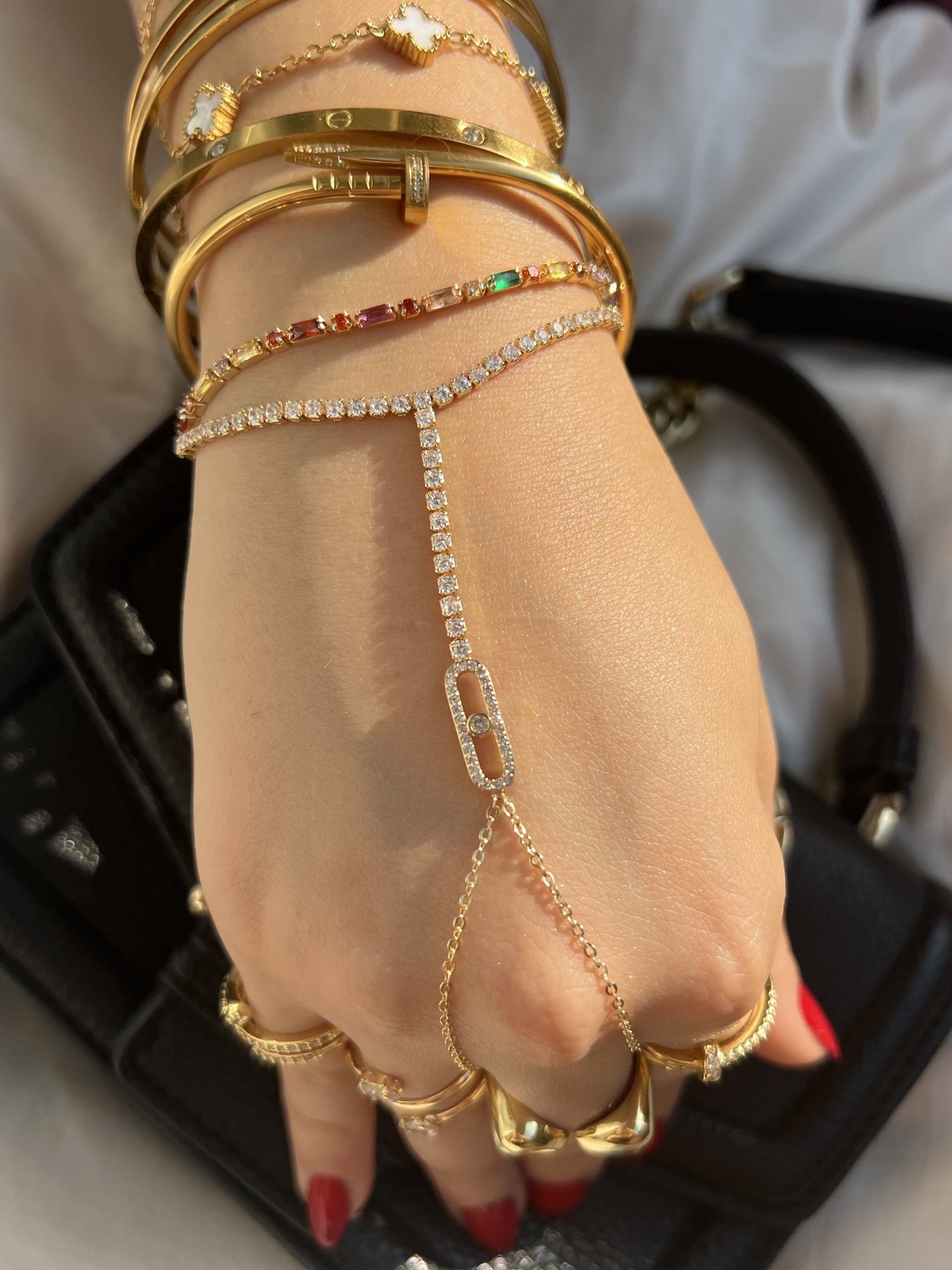 Flume Gold Şahmeran Bileklik